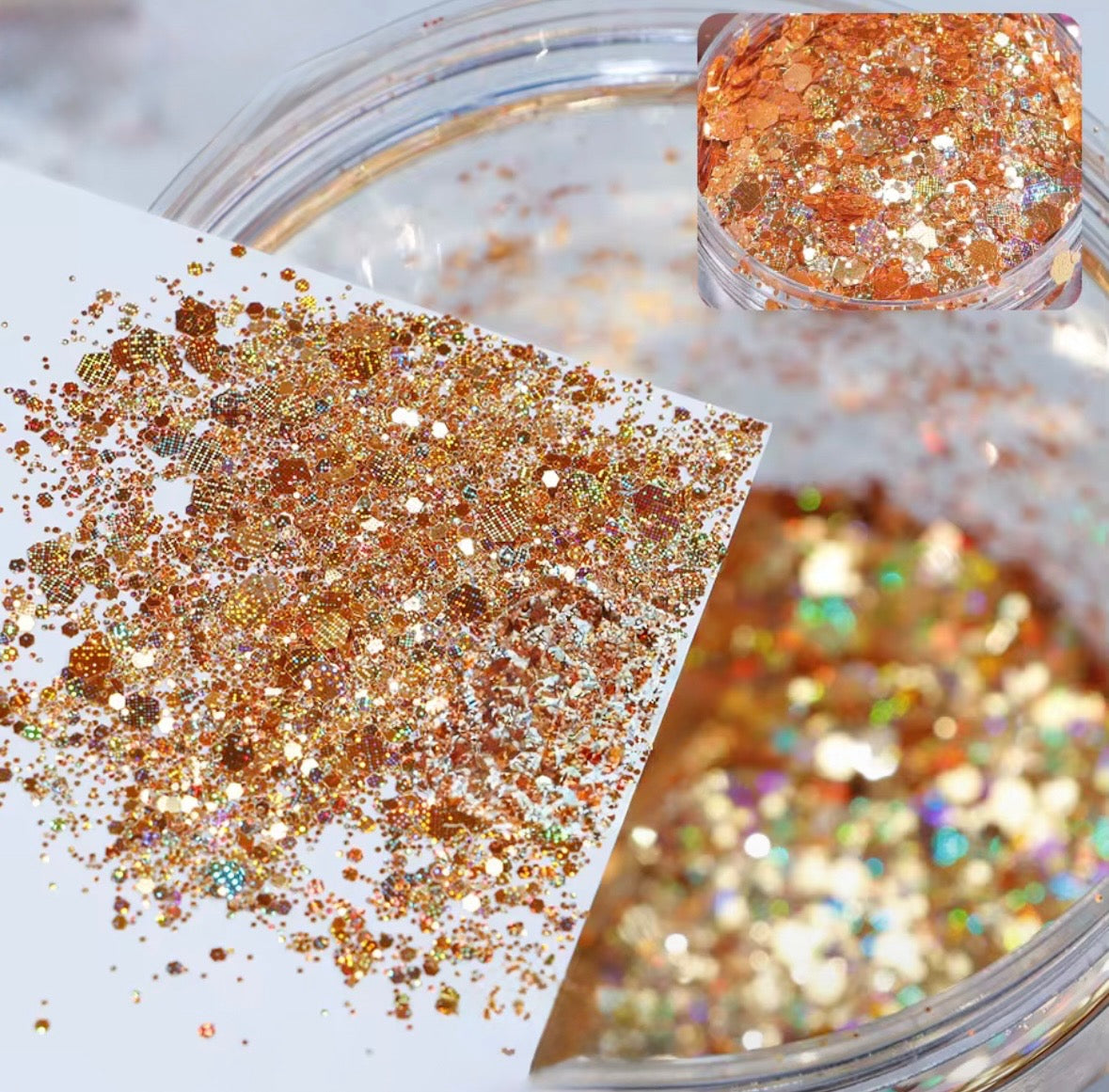 Fallin' Fancy - Premium Stripped Holographic