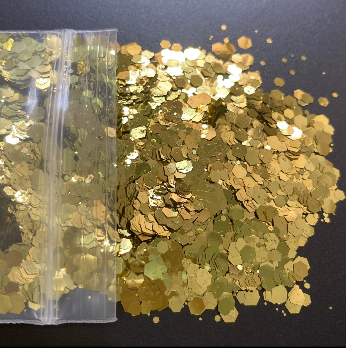 Goldie Locks- Metallic Chunky