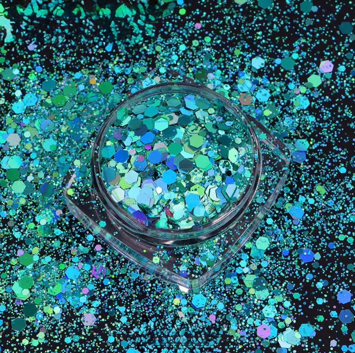 Mermaid Mist - Holographic Chunky