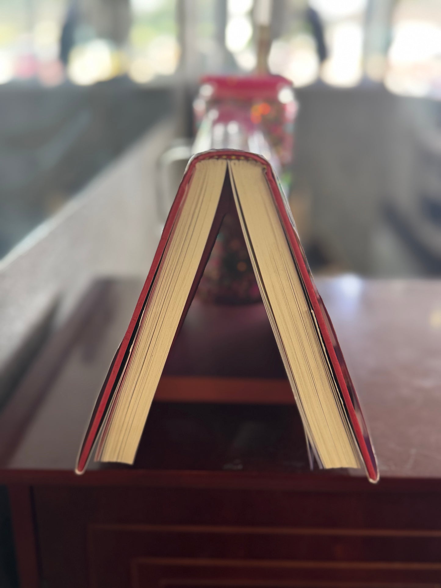 Multicolor Book Page & Cup Holder – 3D Printed