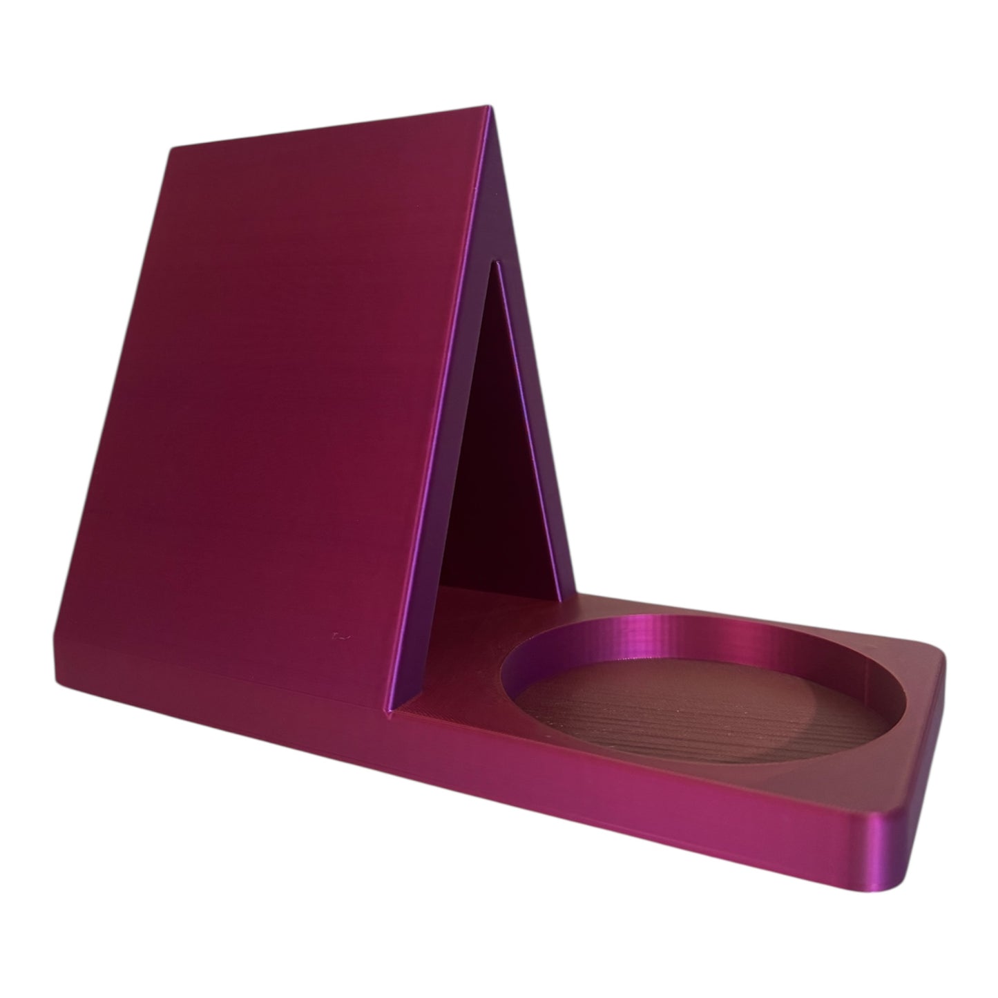 Multicolor Book Page & Cup Holder – 3D Printed