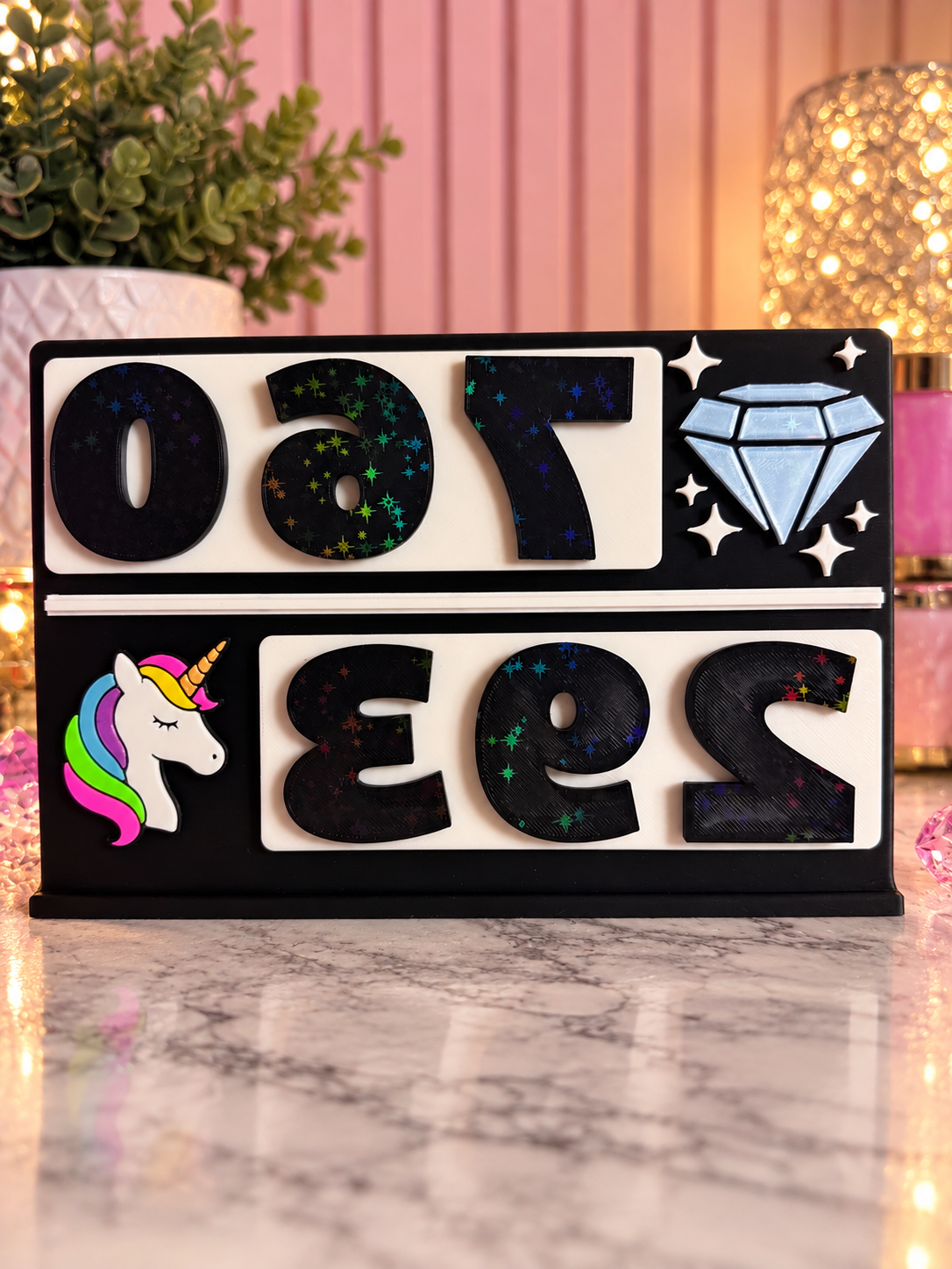 Diamond & Unicorn board