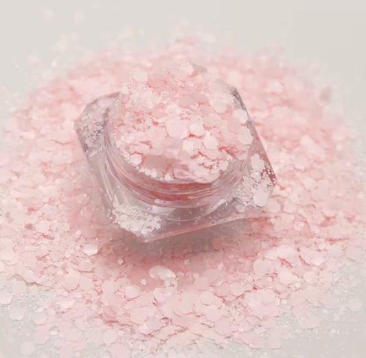 Pink Mochi- Matte Chunky