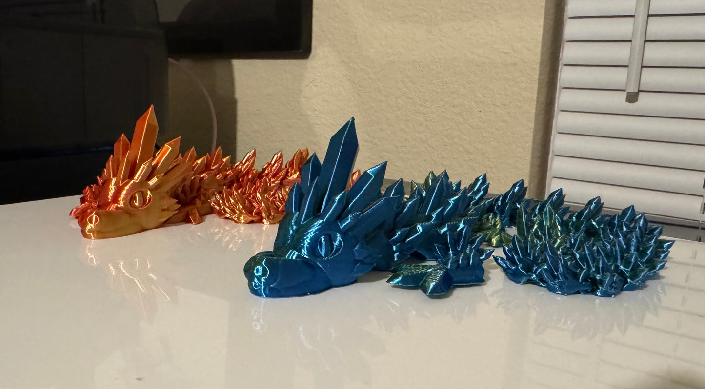 Articulated Crystal Dragon