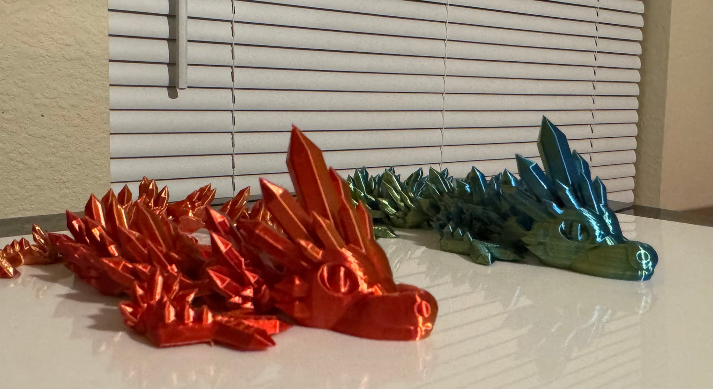 Articulated Crystal Dragon