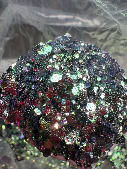 Mood Ring - Embossed Sequin Glitter Chunky