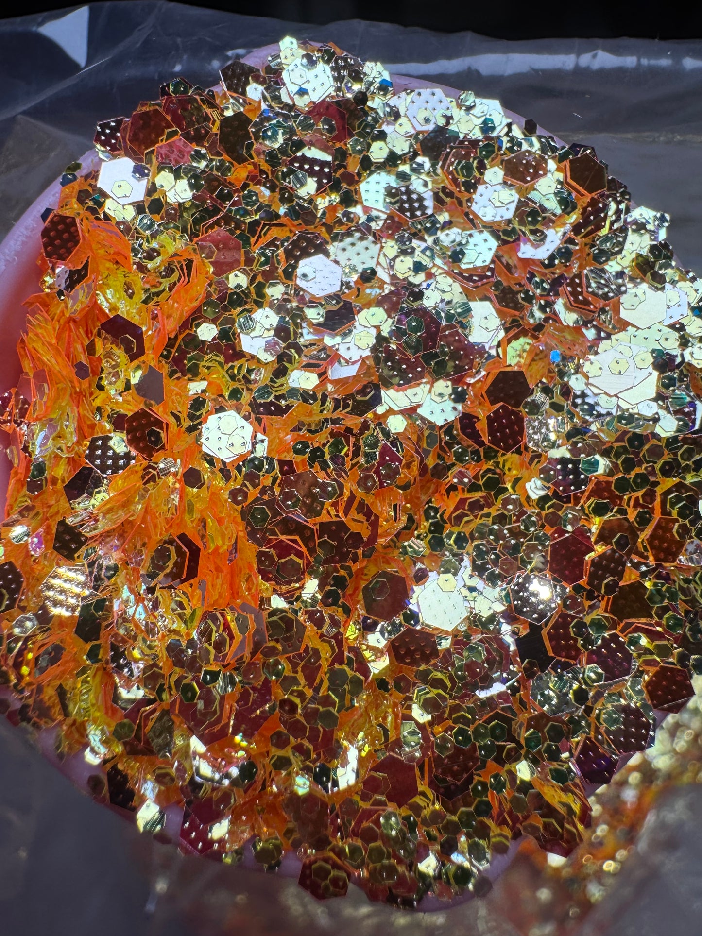 Nemo - Embossed Sequin Glitter Chunky