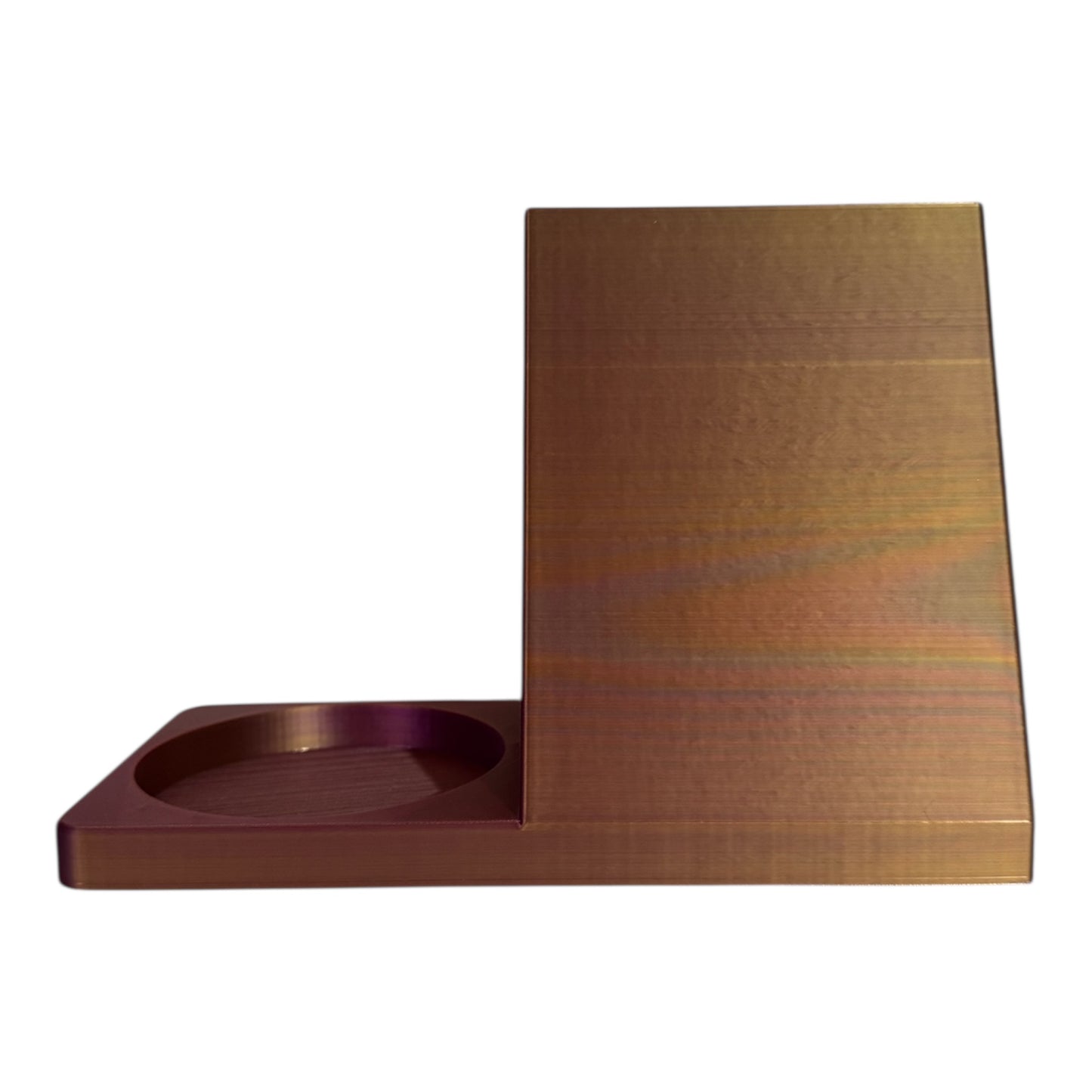 Multicolor Book Page & Cup Holder – 3D Printed