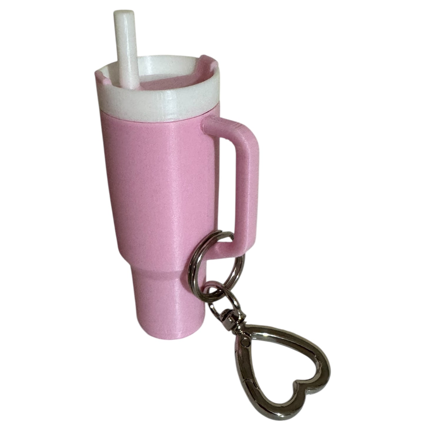 Mini Tumbler Keychain Pink
