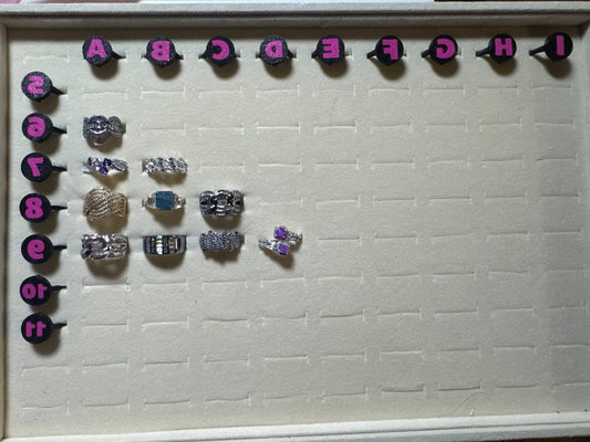 Ring Board Numbers & Letters