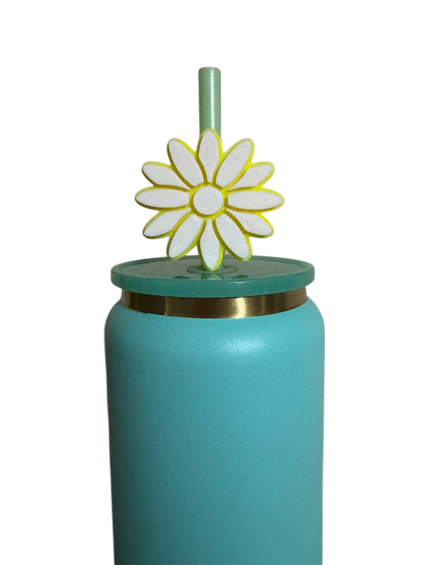 Daisy Straw Topper- Regular Straw Size