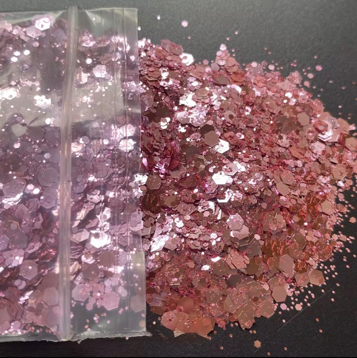 Barbie Girl - Metallic Chunky