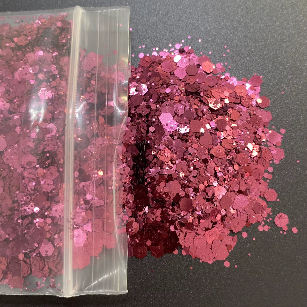 Berry Boujee - Metallic Chunky