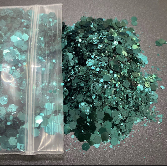 Emerald City - Metallic Chunky