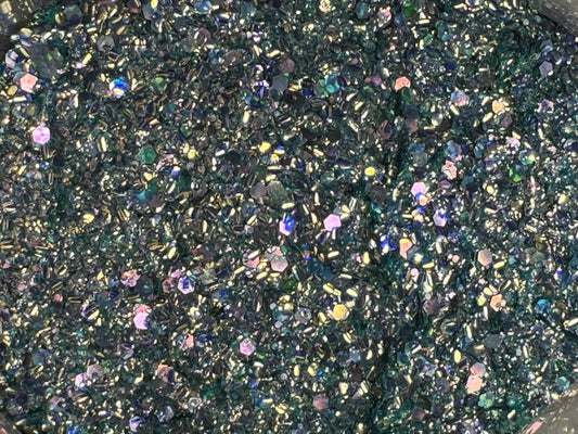 Twisted Teal- Bubble