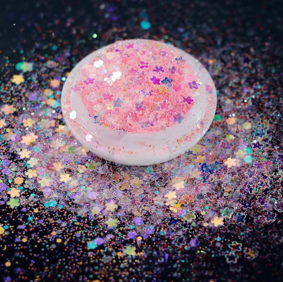 Enchanted Bloom - Special Shape Iridescent