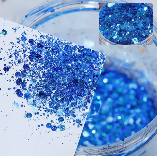 Arctic Sapphire - Premium Stripped Holographic