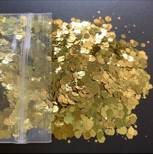 Goldie Locks- Metallic Chunky