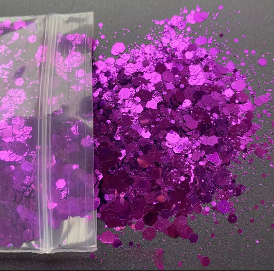 Orchid's Kiss - Metallic Chunky