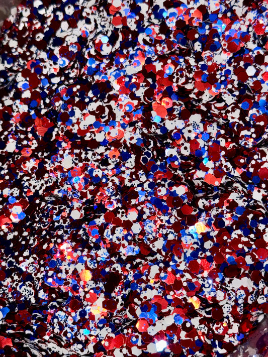 Party in the USA - Metallic Chunky Multi-Color
