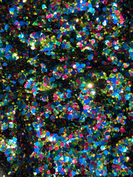 Saved By the Bell - Metallic Medium Chunky Multi-Color